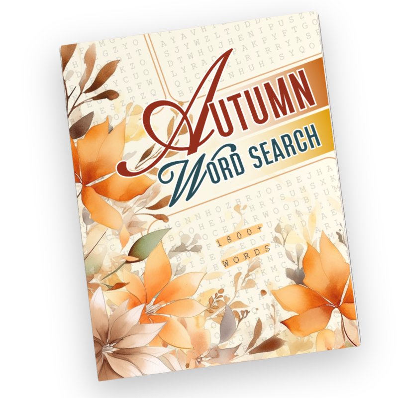 Autumn Word Search book cover