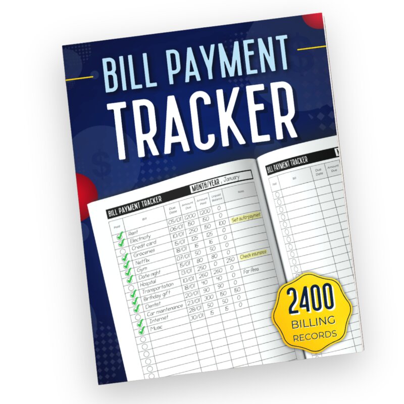 Bill Payment Tracker, 2400 Billing Records cover