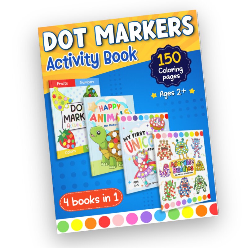 Dot Markers Activity Book Collection cover