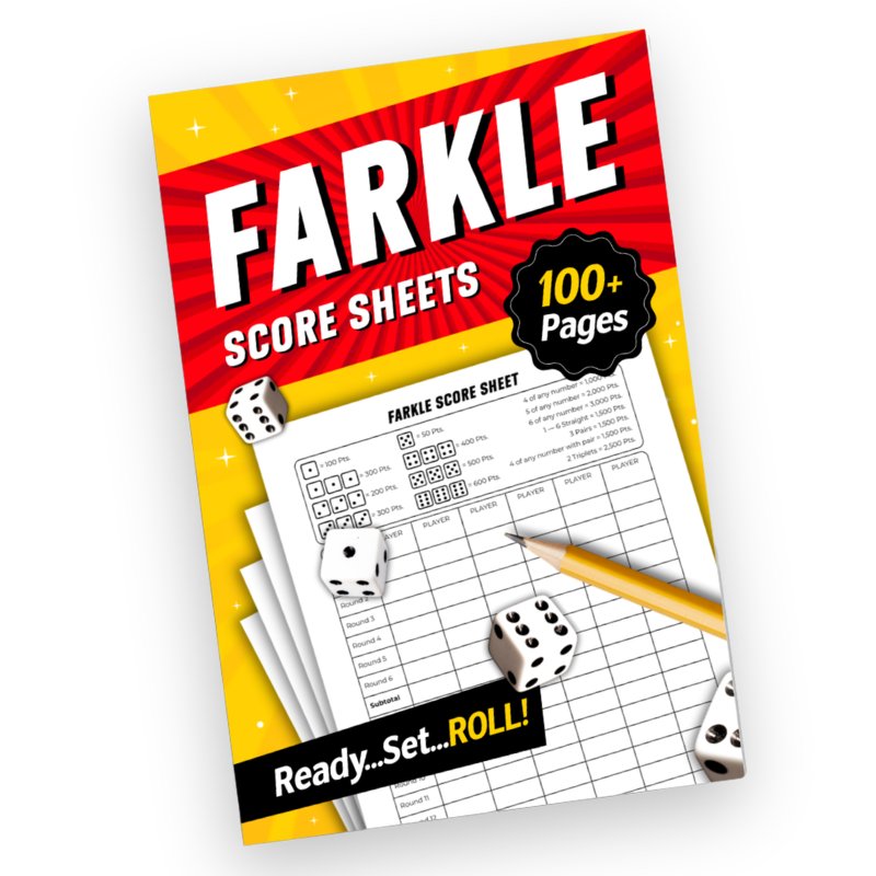 Farkle Score Sheets cover