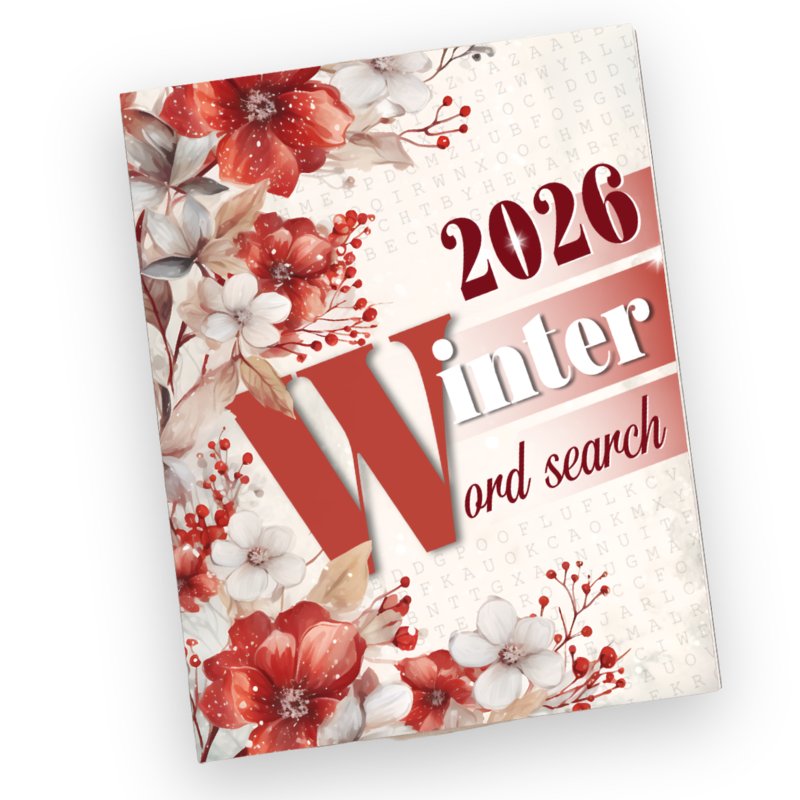 Winter Word Search book cover