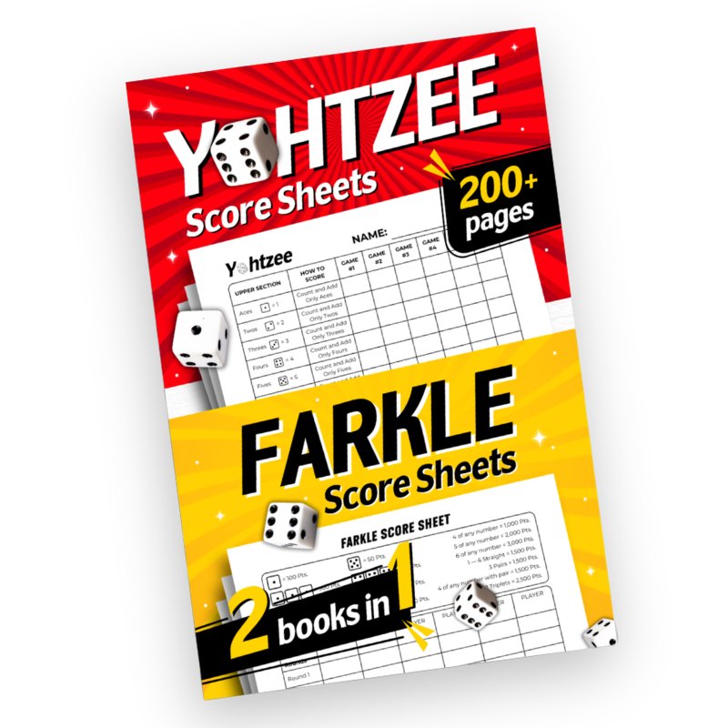 Yahtzee and Farkle Score Sheets Collection cover